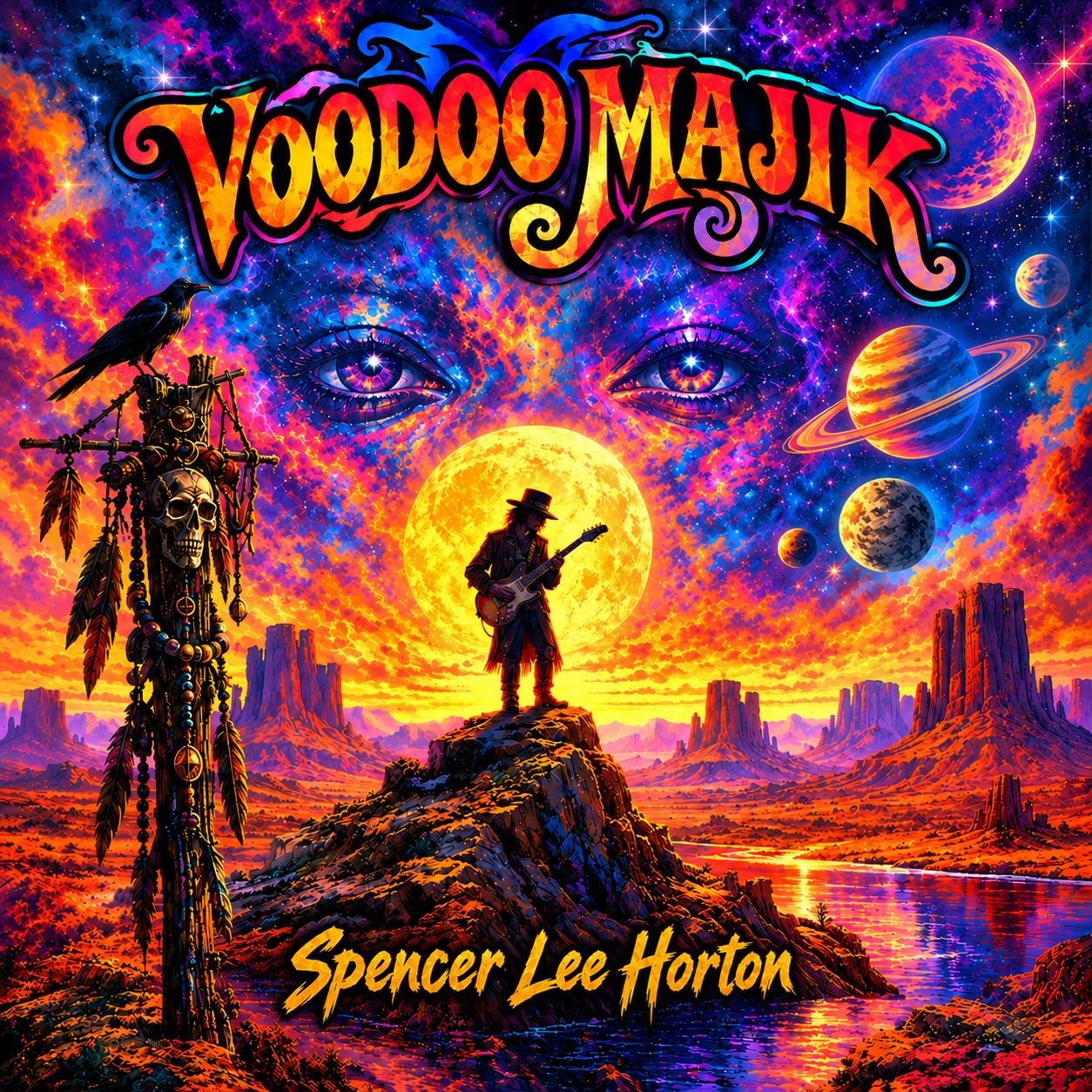 Voodoo Majik album cover artwork